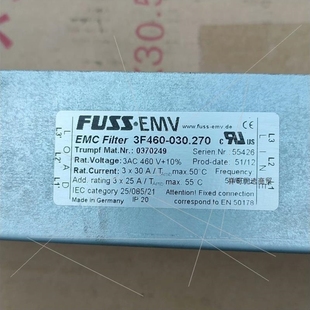 议价 270 通快配件Fuss电源滤波器 030. 拆 3f460