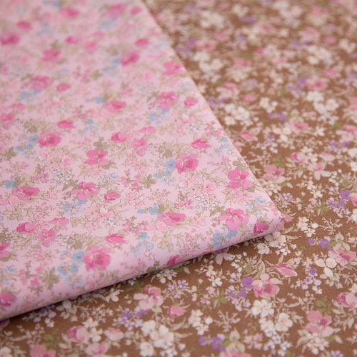 进口纯棉60s碎花服装连衣裙面料