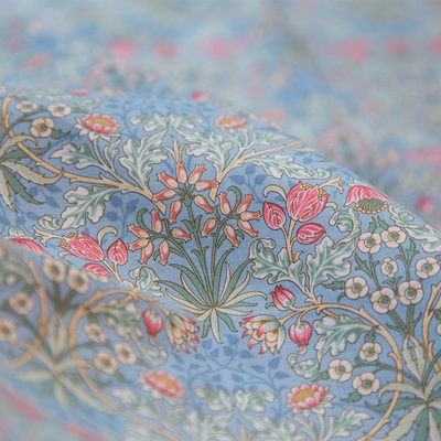 威廉莫里斯名师布纯棉铃铛花藤