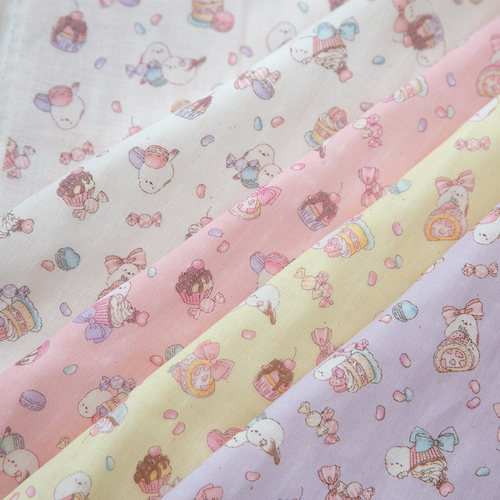 KOKKA进口柔软可爱服装纱布