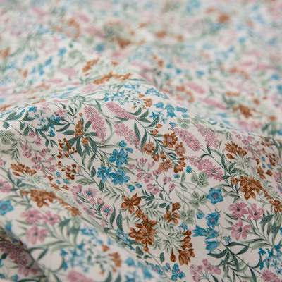 hokkoh进口纯棉灯芯绒连衣裙布料