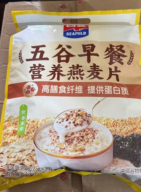 西麦五谷早餐营养燕麦片750g