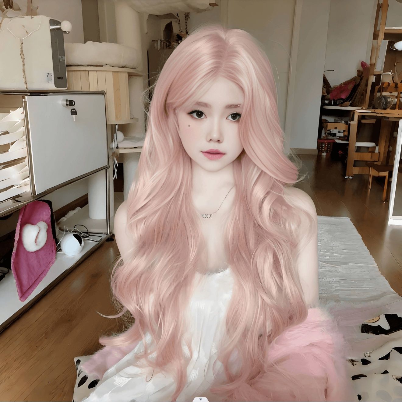 假发女长发夏季清新时尚