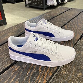 彪马/PUMA Smash Vulc CV夏季男女同款 透气帆布休闲板鞋 359914