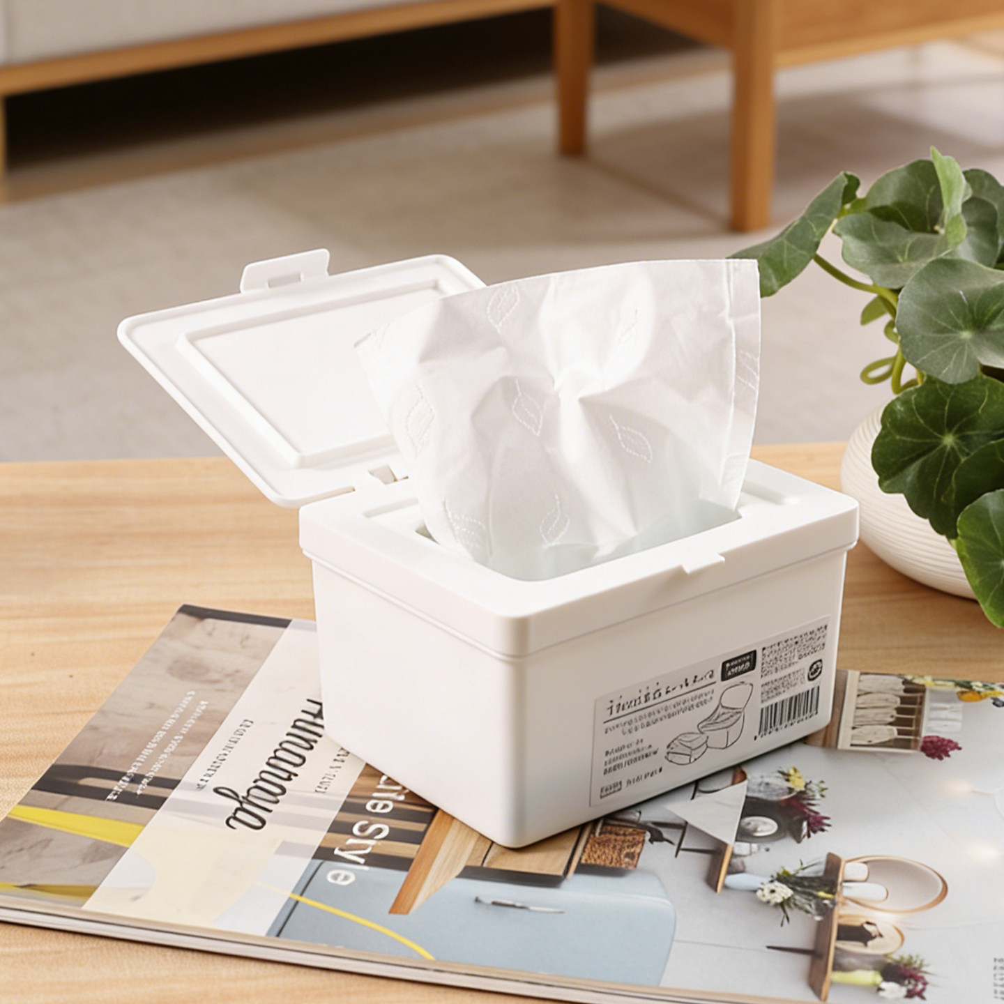 日本进口湿纸巾收纳盒翻盖收纳盒小物件存储盒桌面收纳盒杂物盒子,收纳整理,其他收纳盒,淘宝优惠券,粉丝福利购,淘宝优惠卷