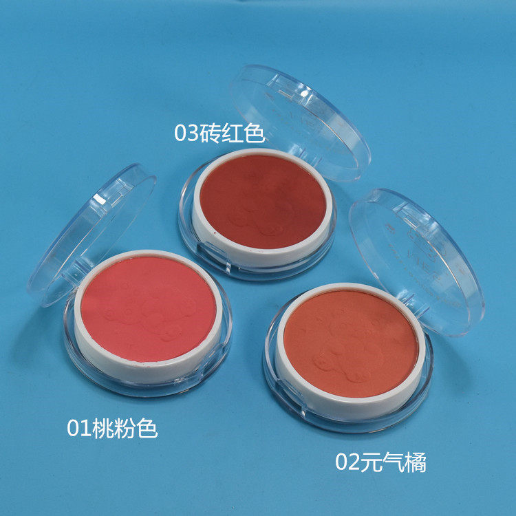 腮红盘新款晒红胭脂膏女桃粉色提亮修容阴影学生平价彩妆舞台表演
