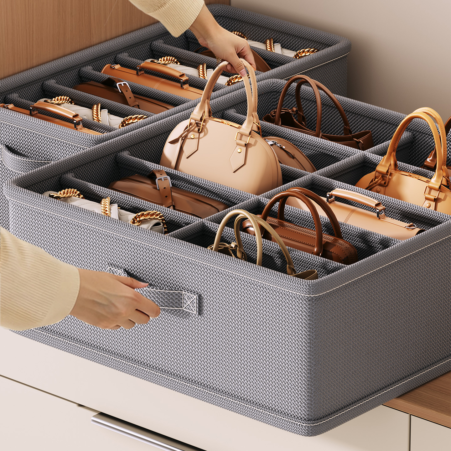 【政府补贴15%】包包收纳盒火了