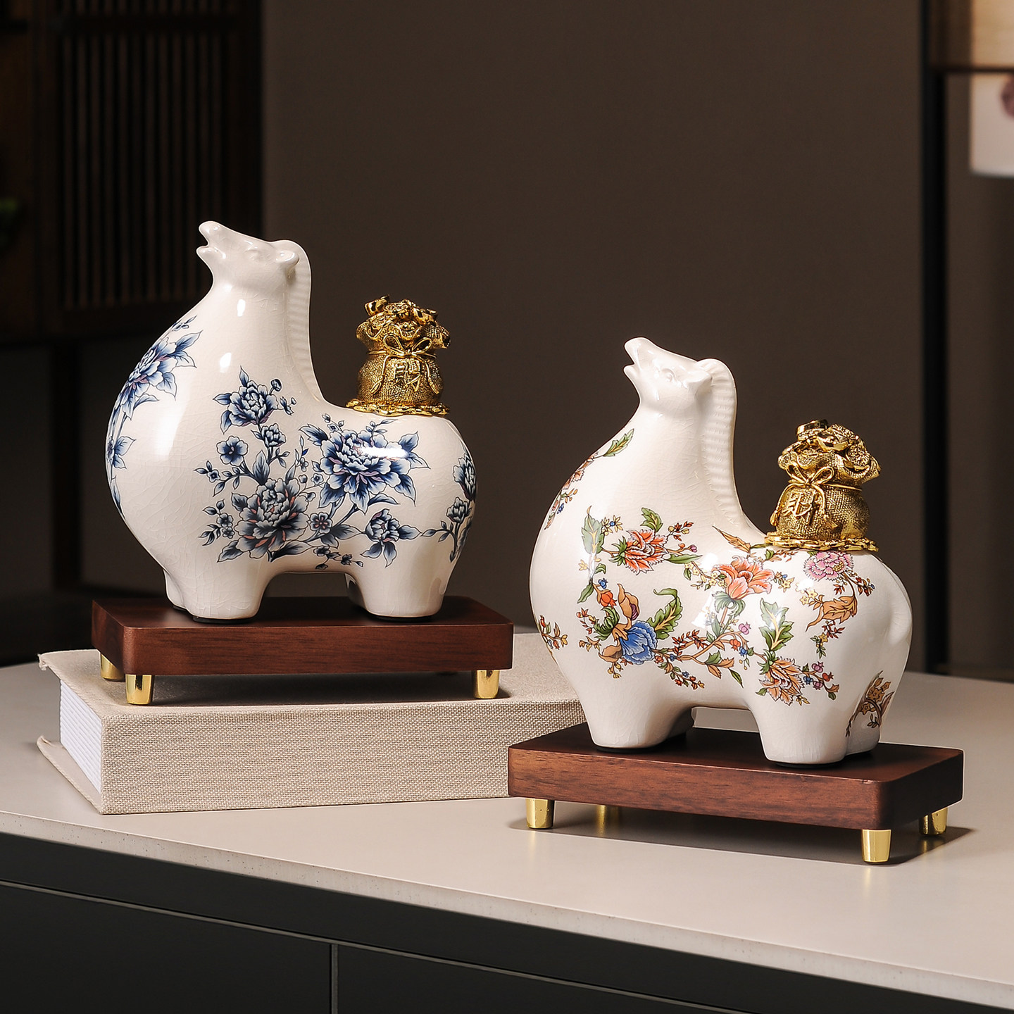 新房客厅酒柜布置乔迁马上有钱马摆件桌面玄关招财办公室装饰品,家居饰品,桌面摆件,淘宝优惠券,粉丝福利购,淘宝优惠卷