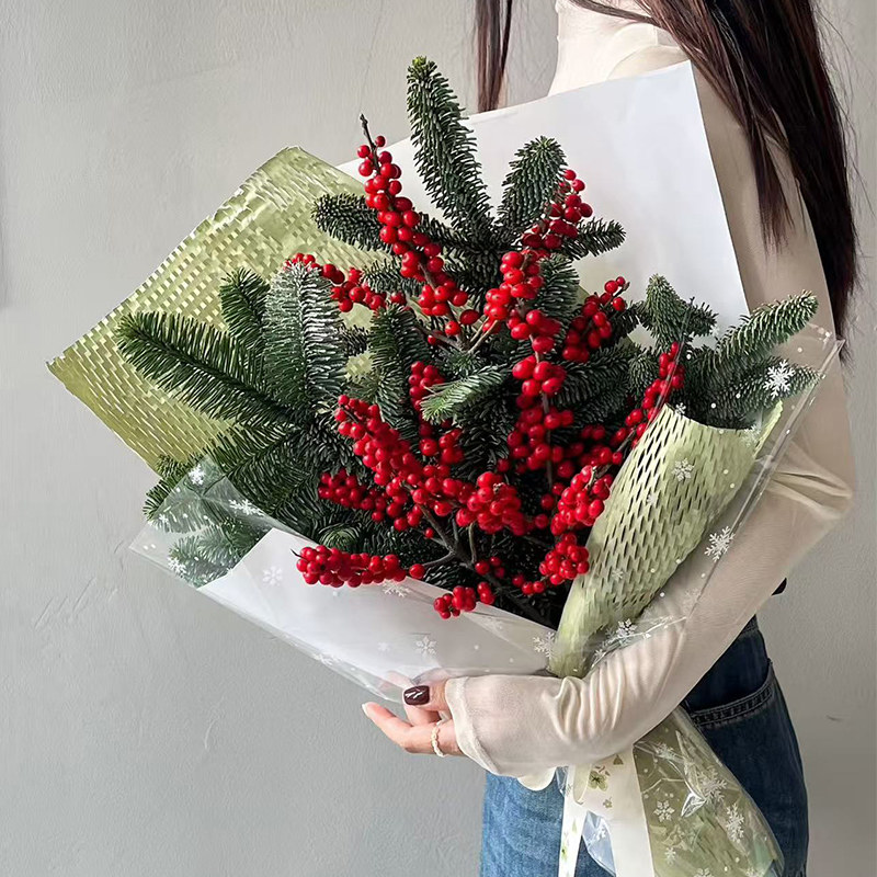 【顺丰包邮】诺贝松鲜切枝圣诞树