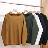 柜1190 T恤卫衣潮 秋冬男女宽松连帽长袖 户外休闲 TEX高级华夫格