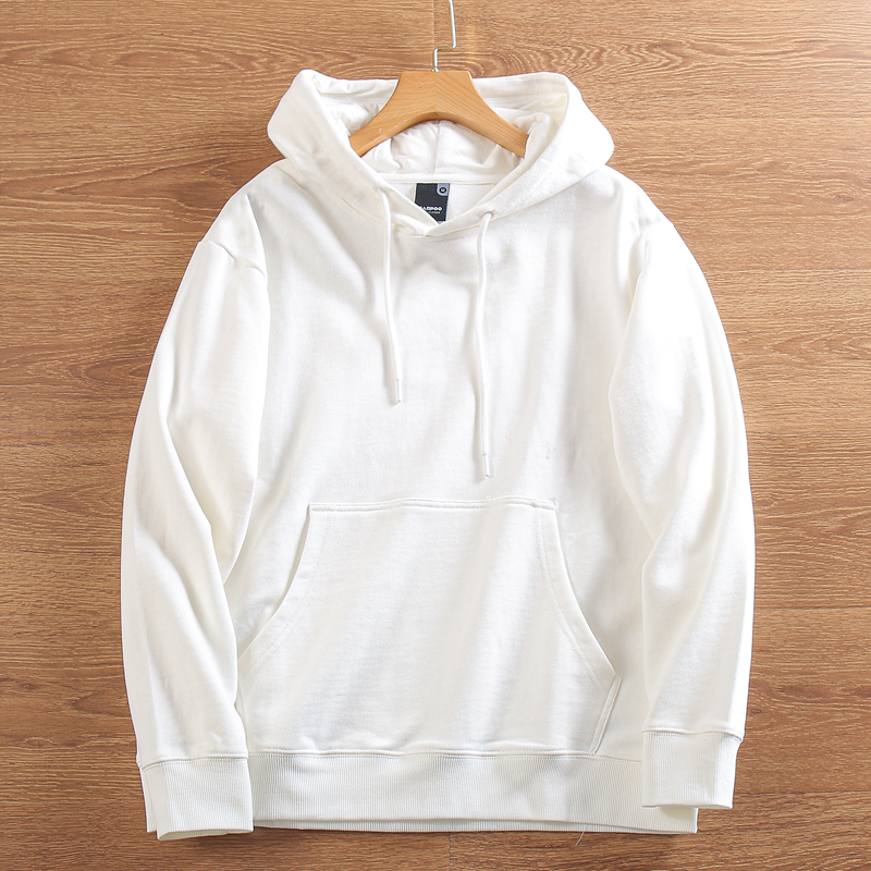 纯棉毛圈运动休闲帽衫卫衣外套