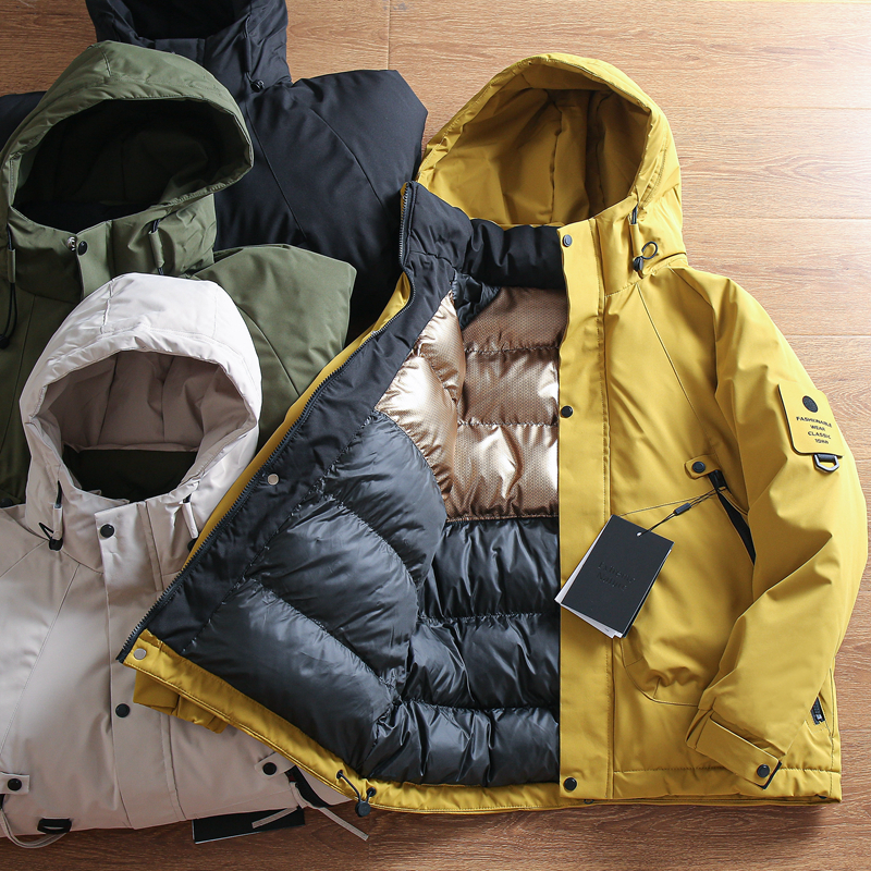 加厚保暖防风防水休闲棉服外套