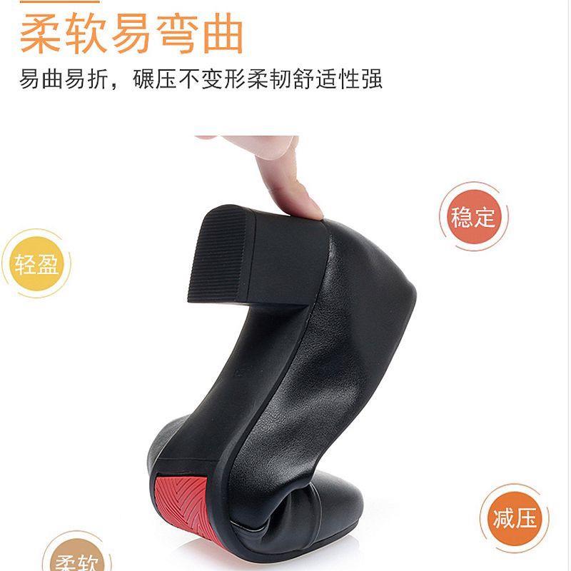 妈妈鞋单鞋新款真软皮软底中年女士皮鞋女春秋款中跟粗跟工作鞋女