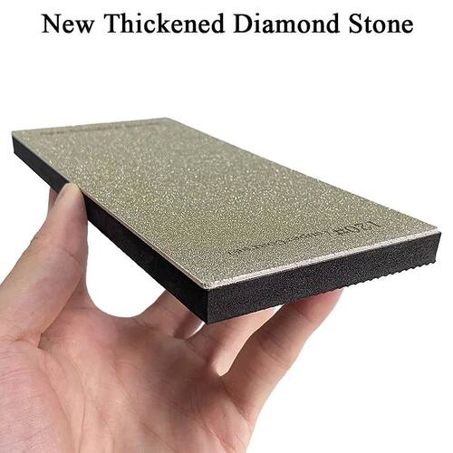 New Thickened Non-slip Base Diamond Stone Kitchen Knife Shar