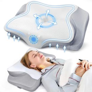 Muzsoul Cervical Pillow for Neck Pain Relief Ergonomic Memor
