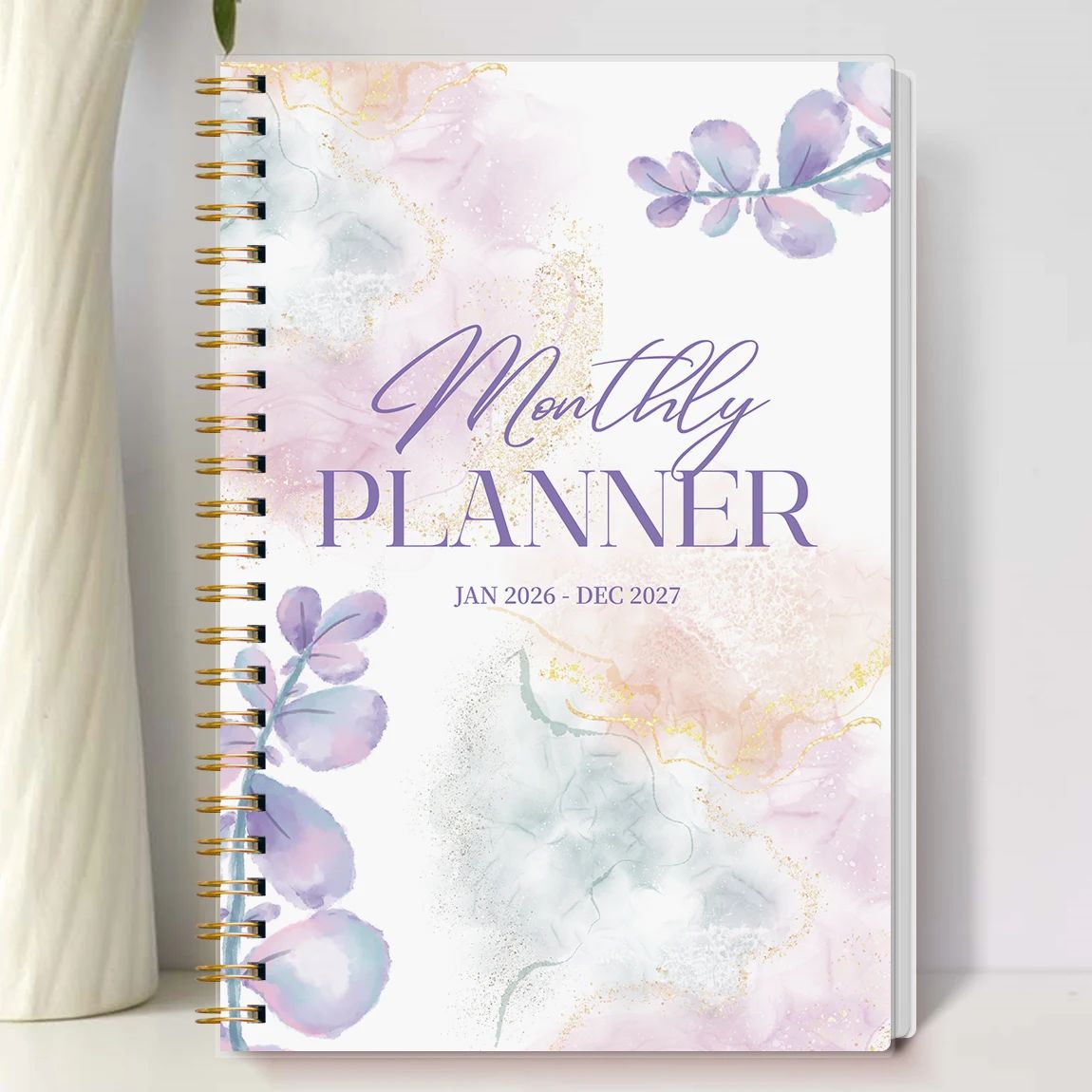 2026-2027 A5 Weekly & Monthly Planner – Jan 2026 to Dec 202