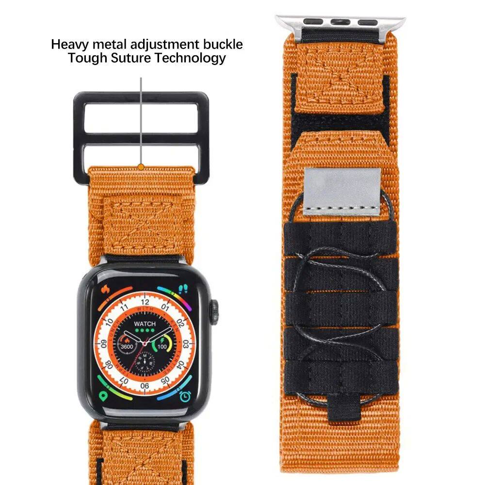 LOOP NYLON STRAP FOR APPLE WATCH ULTRA BAND 49MM 45MM 44MM T
