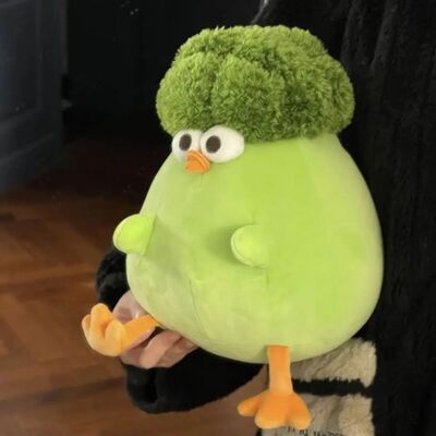 Cute Creative Broccoli Chick Plush Cartoon Children Gits Veg