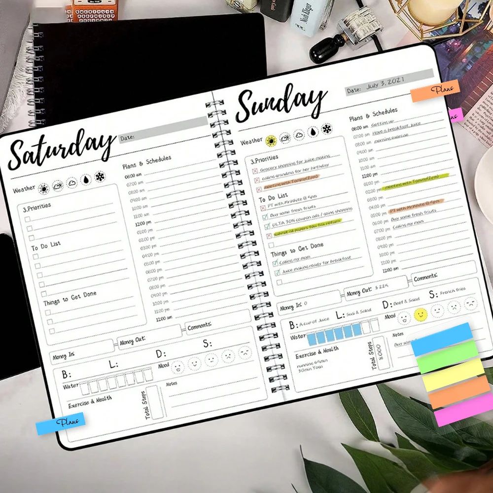 Daily Planner to Easily Organize Your Tasks and Boost Produc