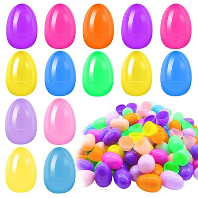 12pcs Fillable Easter Eggs Kids Easter Gift Toddler Easter E