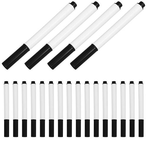 20 Pcs Waterbased Dry Erasable Whiteboard Markers Fine Tip L