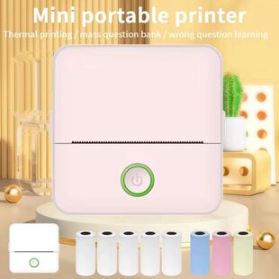 X6 mini HD printer portable sticker label Printer Bluetooth