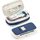 Pencil Large Case Pouch Kawaii Girls Korean for Capacity