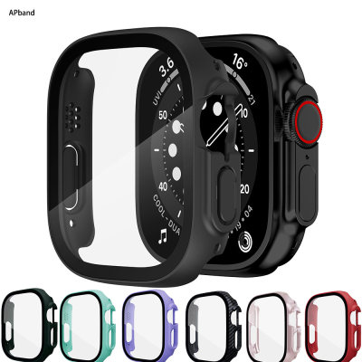 Case+glass For Apple Watch ultra 8 7 49mm 45mm 49 mm 41mm