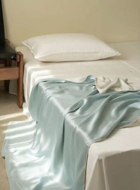 Luxury 100% Lyocell Fiber Cooling Blanket for Summer Natural