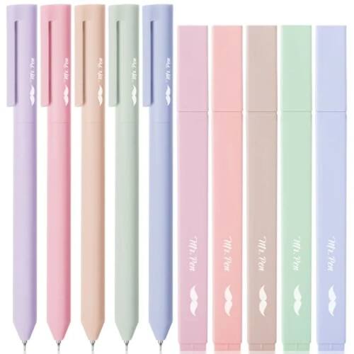 - Aesthetic Highlighters and Gel Pens 10 Pack Assorted Color