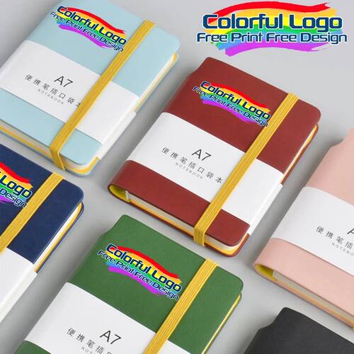 Customized A6/A7 Notebook Print Your LOGO Portable Pocket No