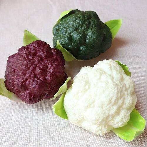 Artificial Decorations Foods Vegetables Simulated Broccoli C