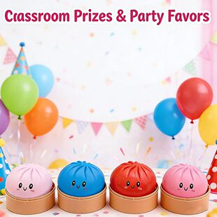 Dumpling Stress Balls Mystery Box Home Decor Party Favors Co