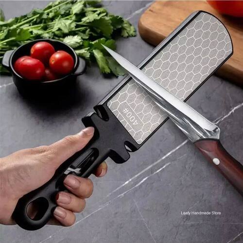 5 in1 Knife Sharpener Diamond Bars 400/1000 Multi-Tool Kitch