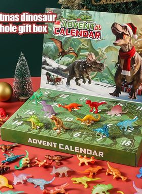 Advent Calendar 2025 Dinosaur Toys 24 Days Countdown Calenda