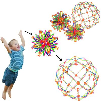 Colorful retractable ball kid magic Indoor outdoor flower ba