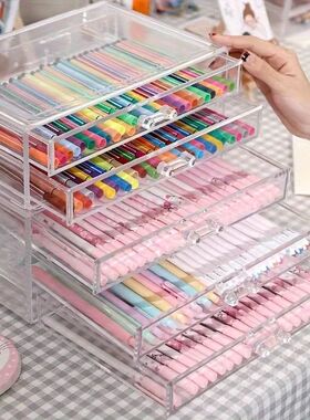 3/5Layer Acrylic Drawer Clear Office Organizer Drawer for De