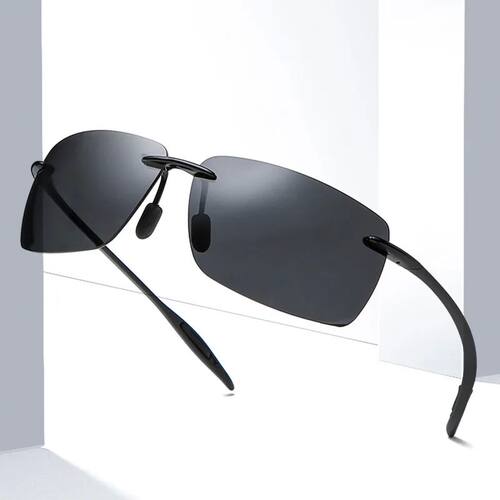 Ultralight Sunglasses Men Women Frameless Driver Driving Sun