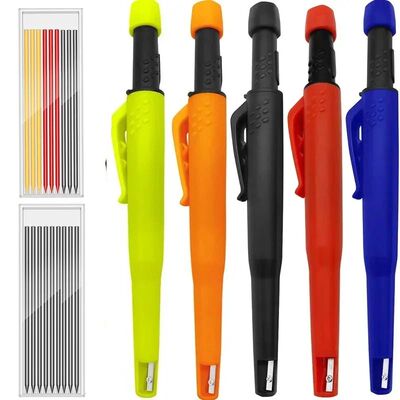 Solid Carpenter Pencil Set 2.8mm Deep Hole Mechanical Pencil