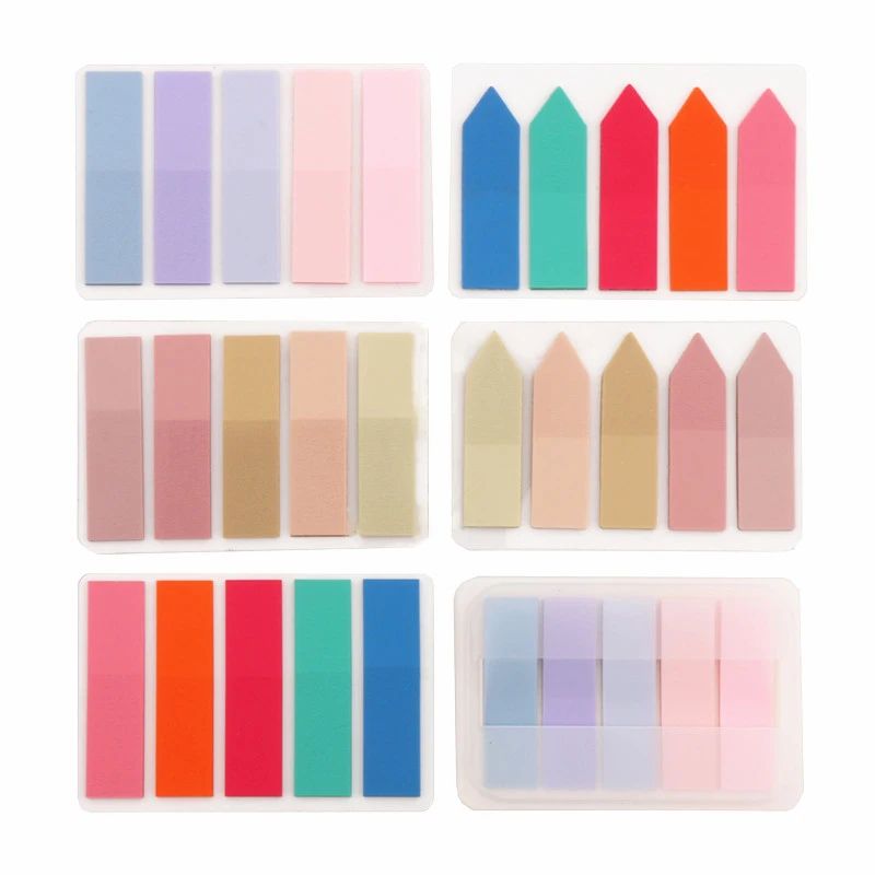New Color 21 Types of Self Adhesive Memo Pad Sticky Notes Bo
