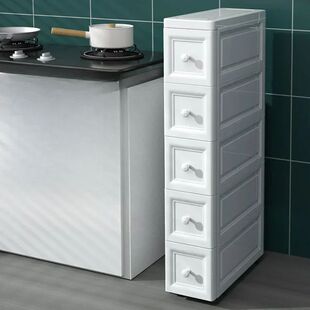 Gap Kitc Drawer Household Multilayer Cabinet 18Cm Storage