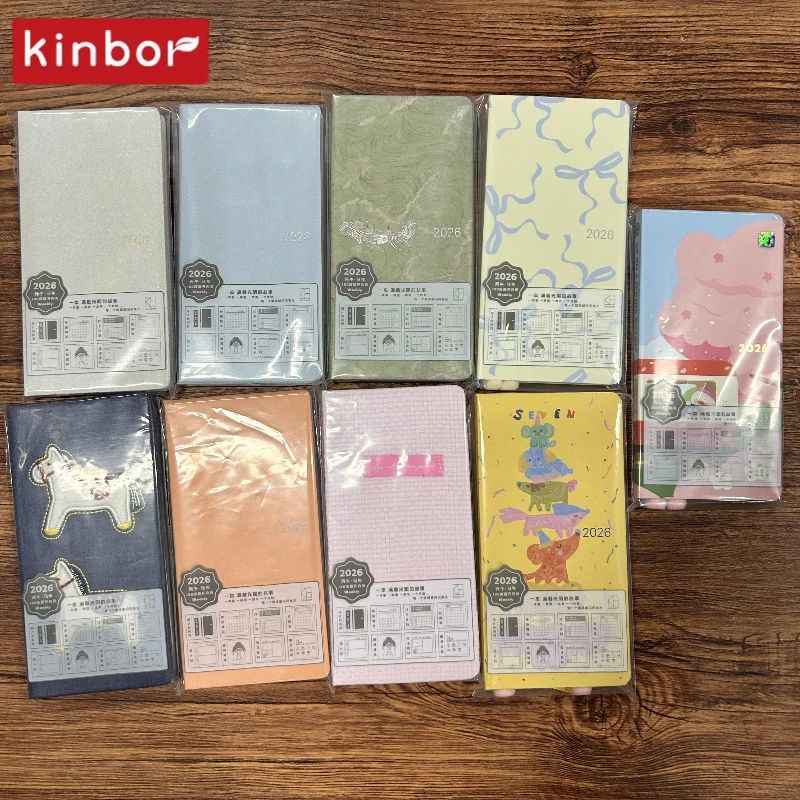 Kinbor 2026 Pocket Weekly Planner Monthly Yearly Plan Notebo