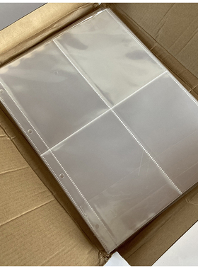 10 Pack A4 Photo Album Clear Sleeves 4 x 6 Inch Toploader