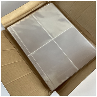 10 Pack A4 Photo Album Clear Sleeves 4 x 6 Inch Toploader