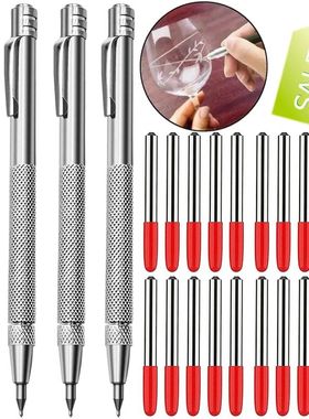 New Alloy Scribe Pen Carbide Scriber Pen Metal Wood Glass Ti