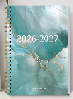 2026-2027 A5 Weekly & Monthly Planner – Jan 2026 to Dec 202