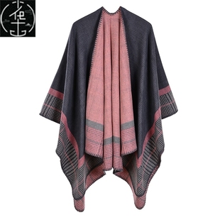 Women Scarf Warm Autumn Winter Shawl cloak шаль плащ