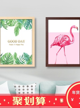 wooden large picture frame anging wall 16 