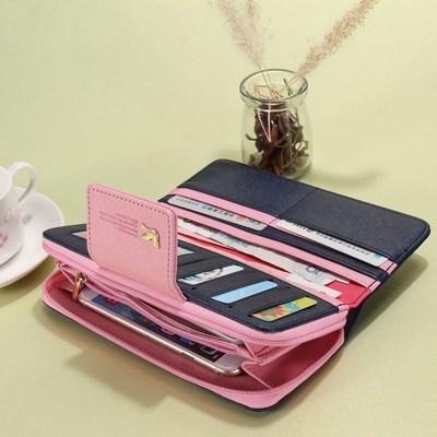 Fashion Wallet Women Luxury Female Carteira Feminina Long Wa