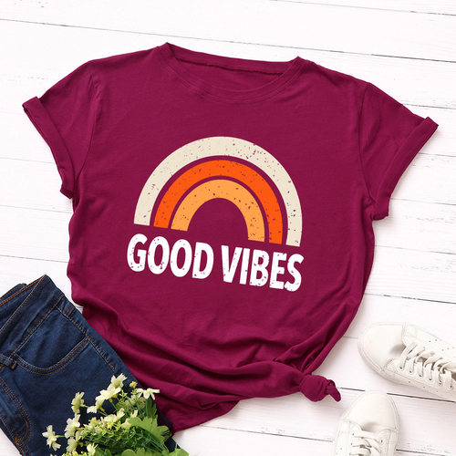 女纯棉T恤 Women Loose Cotton T-shirt Ladies BigSize tee tops